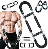 Twister Armtrainer,Verstellbarer Brust-Expander, U-förmiger Twister-Armtrainer, Oberschenkel-Master-Trainer, Verstellbares Brust Trainingsgerät, Fitnessgerät, Formt den perfekten Körper für Männer (A)