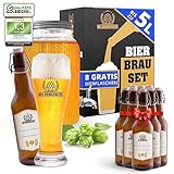 Heldengenuss - Bierbrauset Weizenbier - 5L Bier - [Echtes Brauerlebnis] - Bier brauen Set Mit Videoanleitung - Bier Geschenke für Männer