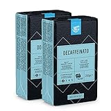 Amazon-Marke: Happy Belly Gemahlener Röstkaffee, entkoffeiniert 'Decaffeinato' (2 x 250g)