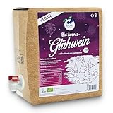 Bio Aronia Glühwein 3 Liter - mit Fruchtwein aus Aroniabeeren (Packung mit 6)