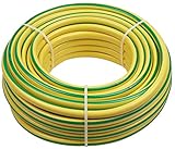 Meister Schlauch Trikotgewebe, 12,7 mm (1/2 Zoll) - 20 m Länge - Zur Bewässerung großflächiger Gärten - Knickfest & Abriebfest - UV-beständig / Gartenschlauch aus Erst-PVC / Wasserschlauch / 9920130