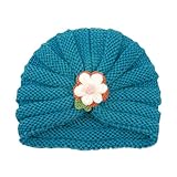 Baby-Garn-Hut, Wintermütze für Babys, Kinder, Mädchen, Mütze, Monate, Jungen, gestrickt, warm, 024 Babypflege, B, Einheitsgröße