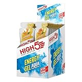 HIGH5 Energy Gel Aqua 20x66g Stk. Pack Orange (IsoGel), isotonisches Energie Gel aus Orangensaft, ohne Wasser trinkbar