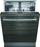 Siemens SX63HX60AE iQ300 Vollintegrierter Geschirrspüler / D / 84 kWh / 2660 L/Jahr / Smart Home kompatibel via Home Connect / varioSpeed Plus / varioSchublade