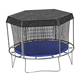 Dickly Trampolinabdeckung, Zuverlässiges Outdoor Sportzubehör Zum Spielen Rund Um Das Trampolin, für 6 Ruten, 12 Fuß