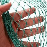 Schutznetz Katzen Balkon Gartennetz FüR Pflanzen Fischernetz Deko 1.5 x1.5cm große Laubnetz,Teichabdecknetz, Vogelschutznetz,4x10m