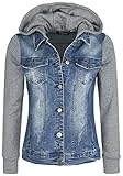 RED by EMP Damen blau-graue Jeansjacke L
