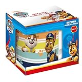 PAW Patrol Tasse Kinder - Porzellan 200 ml, Trinkbecher für Jungen und Mädchen, im Geschenkkarton - Kindertasse Motivbecher für Frühstück, Kakao, Tee, Kindergarten, Schule, Fanartikel