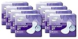 Tena Lady Maxi Night Hygiene Einlagen für mittlere Blasenschwäche geruchsneutralisierend und saugfähig für Nachts 8er Pack(8 x 6 Stück)
