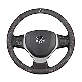 Auto Lenkradbezug für Suzuki XL 6 2019-2022, Lenkradschutz Lenkradhülle Auto Lenkradschoner Innenraum Zubehör,Type-O,B