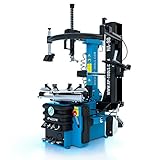 Montiermaschine Reifen PKW Vollaut. 400V (2 Stufen) 10-24 mit pneumatisch kippbarer Säule + Hilfsarm HA90R