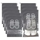 8 Stück Schuhbeutel Reise, Schuhbeutel Koffer, Schuhbeutel, Schuhbeutel Mit Kordelzug Staubdicht Und Umweltfreundlich Schuhbeutel Für Den Täglichen Gebrauch Und Auf Reisen