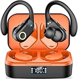 AI Translator Earbuds, Bluetooth Kopfhörer Sofortübersetzung in 143 Sprachen/60 Std Spielzeit, AI-Kopfhörer Kabellos Bluetooth 5.3 Bass Sound, Wasserdichte, 2025 Sprachübersetzer für Reisen Lernen