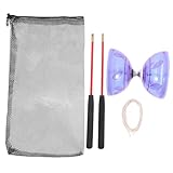 LOORGVEL 1 Satz Diabolo Aus Weichem Gummi Zirkus Phönix- Plüsch Zappeln Jo Trick Werfen Gummiartig Für Ball Wirbeln Bälle Für Kinderdiabolo TPU