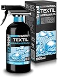 eco:Repell 500ml Universal Textil imprägnierung - Imprägnierspray für alle arten von Textilien wie Markise Polster Möbel Sofa Cabrio Verdeck Autopolster Zelt PFC-Frei