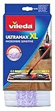 Vileda ULTRAMAX Sensitive XL Wischbezug, Ersatzbezug für das ULTRAMAX XL Bodenwischer System, für sensible Böden