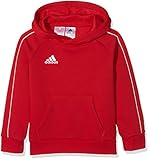 adidas Kinder Core 18_cv3431 Hoodie Sweatshirt, Rot (Power Red/White), 164