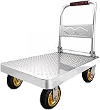 r Plattformwagen mit Multifunktionale Transportlösung für schwere Lasten ideal für Lager Werkstatt und Umzüge einfache Handhabung und hohe Tragfähigkeit.