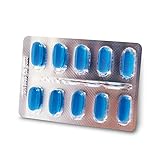 10 Crazy blaue Tabletten. Hohe Dosis. Schneller - Länger - Stärker. Für Männer entwickelt. Mit pflanzlichen Wirkstoffen. Ginseng, Maca, Tribulus, Rhodiola, Kürbis (Pumpkin Seeds flav.d.)