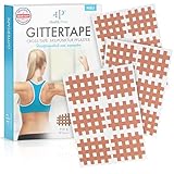 Health Press Gittertape Cross Tape – Größe Typ B 120 Stück – Gitterpflaster Akupunkturpflaster