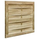 Xichuzi Gartentor, Gartentür, Gartentüren, Gartenzaun Tür, Zauntür, Zauntor, Flügeltore, Garten Türe, Imprägniertes Kiefernholz 100×75 cm Grün