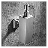 Seifenspender mit Pumpe Edelstahl-Arbeitsplatte Seifenspender (10 Unzen) Wandspender-Seifenspender geeignet for Küchenspülen und Arbeitsplattenspender