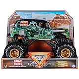 Monster Jam, Offizieller Grave Digger Monster Truck, Sammler-Druckguss-Fahrzeug, Maßstab 1:24, Kinderspielzeug für Jungen und Mädchen ab 3 Jahren