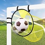 YGORTECH Fußballtornetz, Fußball-Tornetz, Zielscheiben, Outdoor-Top-Bins, Fußball-Zielnetz, 45 cm/58 cm, Fußball-Trainingsziel, Schießen, Genauigkeitstraining, Übungsausrüstung