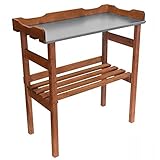 Unbekannt Pflanztisch braun 80x40x86cm