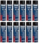 DINITROL 4941 / CAR Unterbodenschutz – 12x 500ml Sprühdose | Bitumenbasierter Korrosionsschutz für PKW, Transporter & Maschinen | Profiqualität & Steinschlagschutz