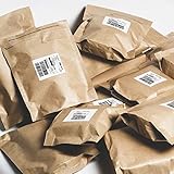 RUSPEPA Kraftpapier Poly Umschläge Mailer, Selbstklebende Versandtaschen, 100% Recycelbar, Wiederverwendbare Verpackung Tolle Idee Für T-Shirt Kleidung Versandtasche - 23,6 X 33 cm - 25 pcs