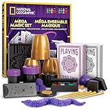 NATIONAL Geographic Mega-Zauberset für Kinder – 65 Zaubertricks mit Videoanleitungen vom Profi-Zauberer