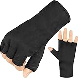 SAWANS Innenhandschuhe Bandagen Boxen Muay Thai Training Elastisch Boxbandagen MMA Handschuhe Sport Kickboxen Handbandagen, Inner Boxing Gloves Boxsack Punchingball Punchinghandschuhe (Schwarz)