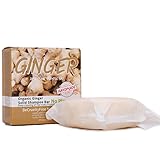 Ingwer Shampoo Bar, Ingwer Pflanze Shampoo Seife,Volumen & Glanz - Natürliche Bio-Ingwer Shampoo Bar,Anti Haar kräuseln,Anti Schuppen, Pflanzenessenz-Shampoo für Trockenes u. Geschädigtes Haar (60G)