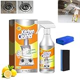 Kitchen Foam Cleaner, Küchenreiniger Spray, Schaumreiniger für die Küche, Schäumender schwerölfleckenreiniger, All-Purpose Cleaner für Home