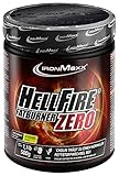IronMaxx Hellfire Fatburner ZERO Thermogenetic, Geschmack Zitrone, 500 g (1er Pack)