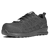 Skechers Bulklin Ayak Industrieschuh für Damen, Schwarzes Textil-Synthetik, 40 EU