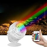 BEGONDIS LED-Aquariumleuchte, Unterwasser-Beleuchtung, USB-Anschluss, Farbwechsel, mit Nachtlichtfunktion