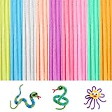 200 Stück ​Pfeifenreiniger Zum Basteln Chenilledraht 30CM/11.81inch, Macaron-Farben Biegeplüsch Kunst Pfeifenputzer DIY Bastelset für Kreative Projekte und Kinderbeschäftigung