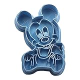 Cuticuter Mickey Disney Ausstechform trinkt, blau, 8 x 7 x 1.5 cm