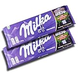 2 er Pack Milka XXL Tafel Alpenmilch Schokolade 2 x 250g