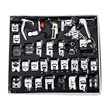 Nähfuß-Set – 32 x Nähfuß – multifunktionaler professioneller Präzisionsaufsatz für gerade Nähzubehör