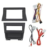 10.1 Autoradio-Einbauarmaturenbrett/Fit for Honda Accord 8. 2008-2013 Auto-Stereo-Montageblende Frontplattenrahmen-Kit Auto-Audio-Rahmen(Fascia and line)
