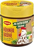 MAGGI Hühner Brühe, Universal-Würzmittel mit natürlichen Zutaten, 1er Pack (1 x 92g)