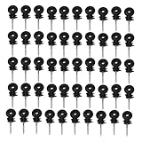 AHUFGN Weidezaun Isolator 50 Stück Elektrozaun Offset Ring Isolator Zaun Schraube in Pfosten Draht Safe Landwirtschaft Gartenbedarf Zubehör