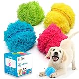 Active Rolling Ball™ Interaktives Hundespielzeug, Intelligent Hundespielzeug Kleine Hunde Beweglicher Hundeball, selbstrollender Ball Hund, ballwurfmaschine Hunde