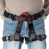 Lpoppcx - Verstellbarer Halbbrustgurt | Halbbody Führungsgurt Mit Protektor Kletterausrüstung Für Abseilen Höhlenwandern Outdoor Aktivitäten