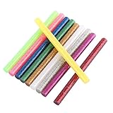 LIZEALUCKY 30pcs Mix Color Hot Melt Glue Stick Klebestreifen für DIY Art Craft Anbringen Home Office Projekt Craftwork Fix Reparaturen Durchmesser