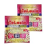 2 x Cekasin Gardinen-Color, Gardinen-Waschmittel, Farbauffrischung, Waschpulver
