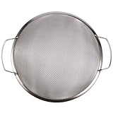 Tagtight Farbsieb Mesh Edelstahl Lacksiebe Lackfilter mit, Farbsieb Mesh Farbemulsion Honigtrichter Filterabdeckung Mehrwegfilter Produkt 60-Mesh 11.4 Breite